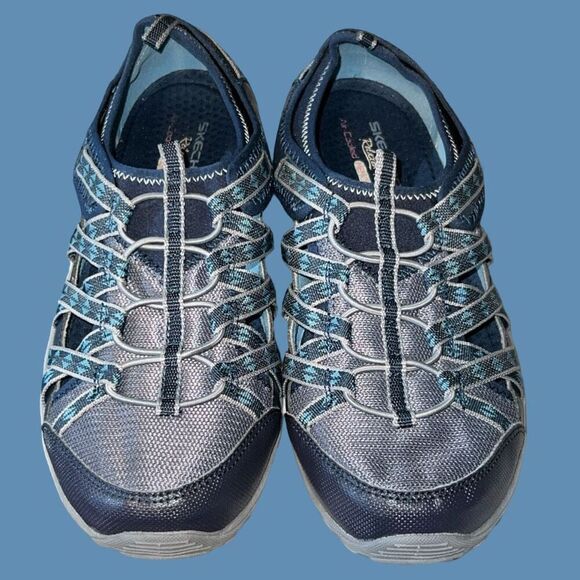 Skechers Womens Relaxed Fit Reggae Fest Dory Sneaker Sandals Size 9.5 - Picture 2 of 6